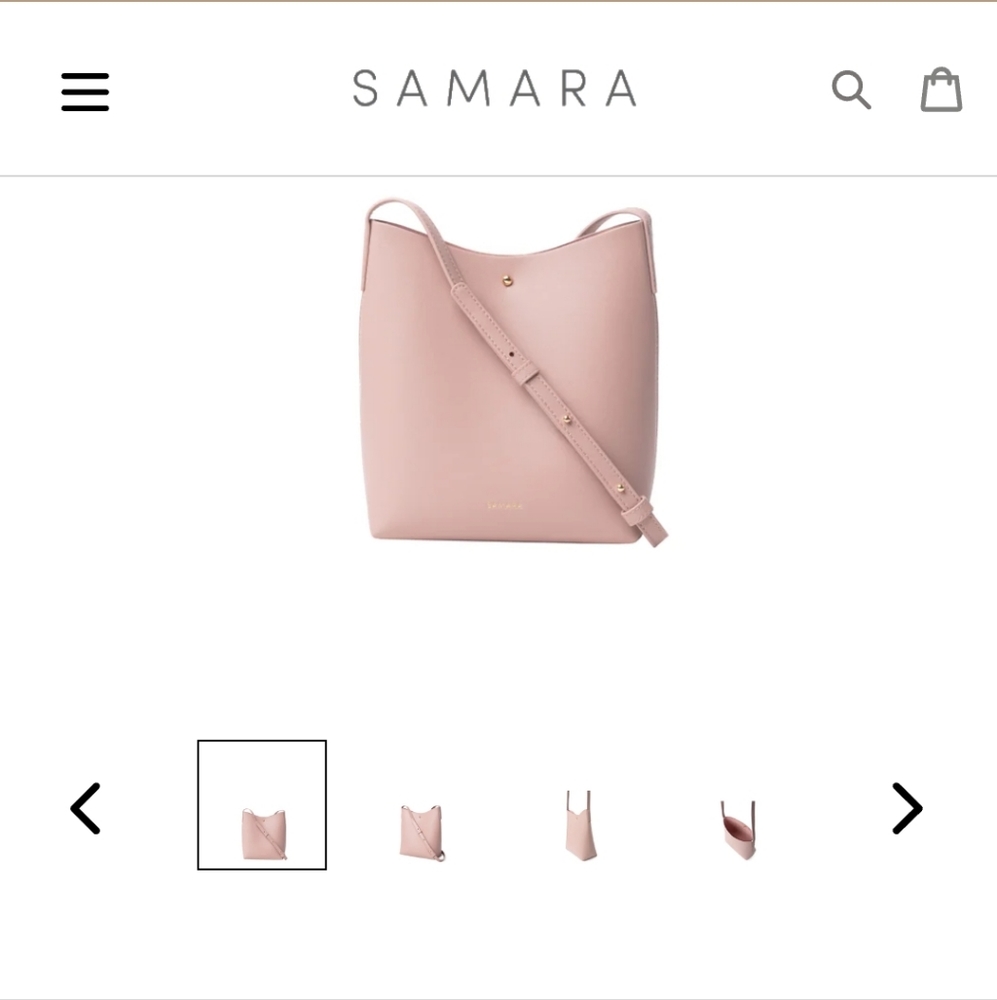 NWT NIB Samara Medium Shoulder Bag in Peony FabFitFun